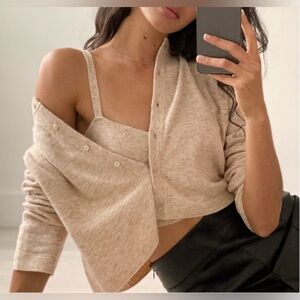 Wilfred Sicily Cardigan and Tank